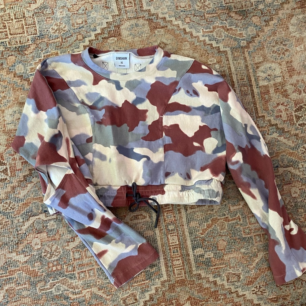 Gymshark cropped shirt